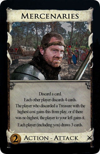 Mercenaries Small Card